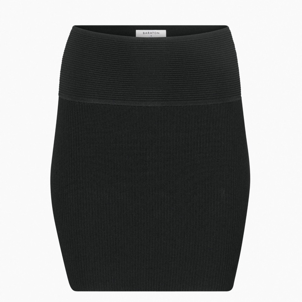 Babaton Black Pencil Skirt